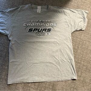 Gray NBA Champions T-Shirt